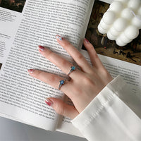 Blue Moonlight Silver Jewelry S925 Sterling
