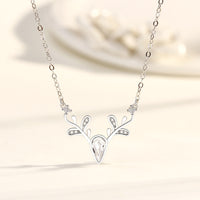 925 Sterling Silver Necklace Clavicle