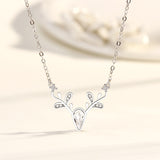 925 Sterling Silver Necklace Clavicle