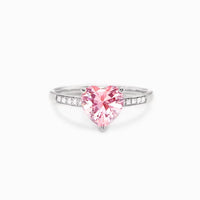 S925 Loving Heart In Sterling Silver Ring