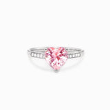 S925 Loving Heart In Sterling Silver Ring