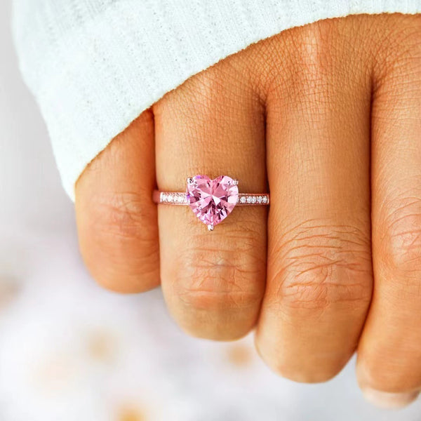 S925 Loving Heart In Sterling Silver Ring