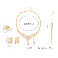 Bridal Jewelry Four Sets