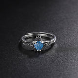 Blue Moonlight Silver Jewelry S925 Sterling