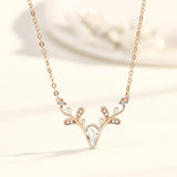 925 Sterling Silver Necklace Clavicle
